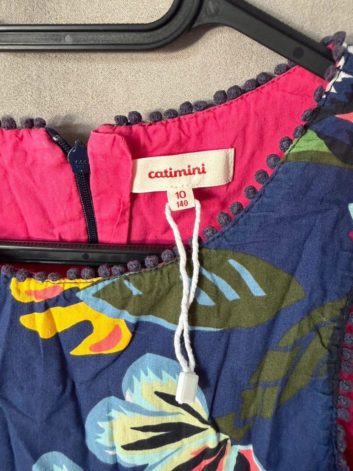 Kleurrijke Catimini jurk 10 jaar – photo 2